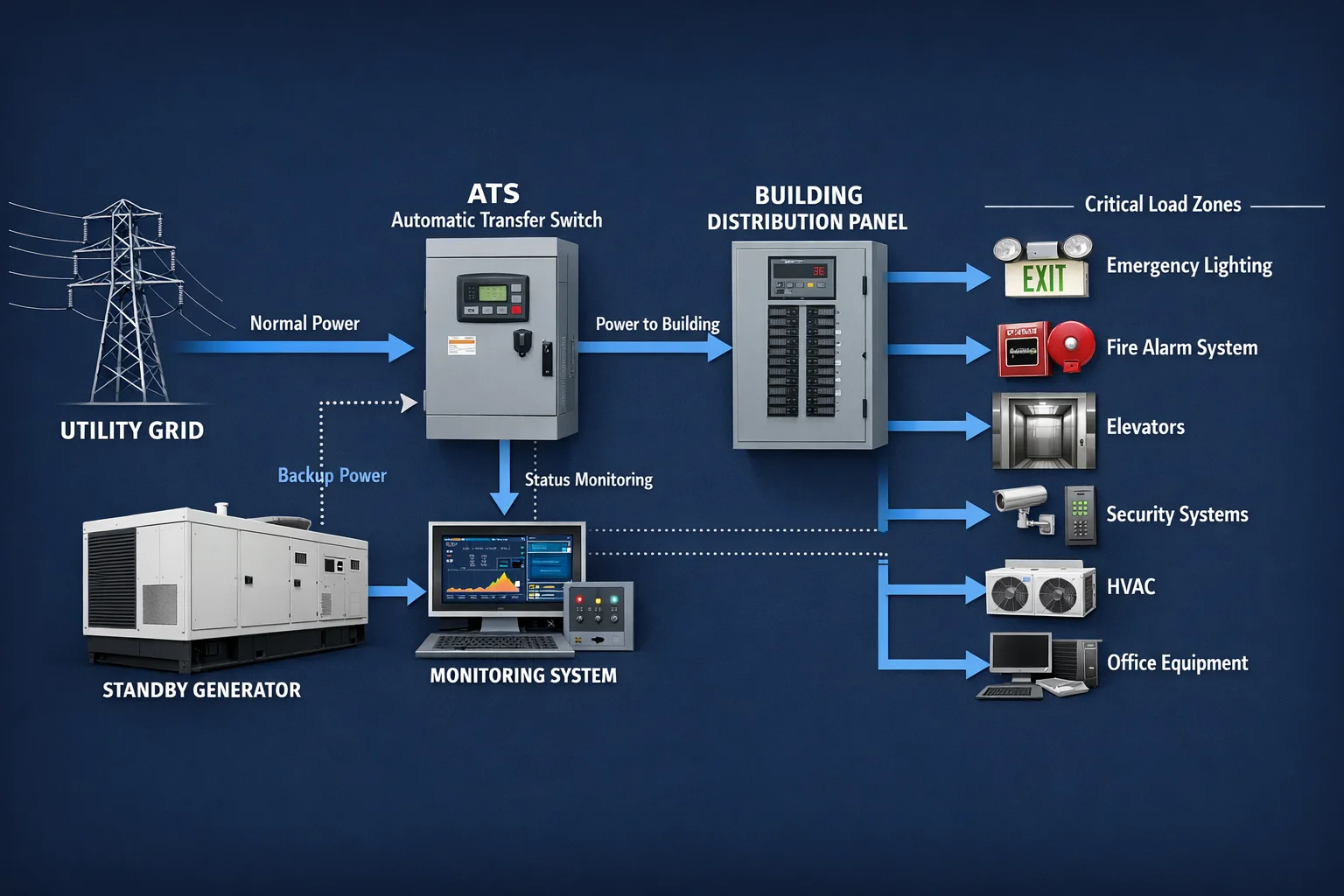Commercial Building Backup Power