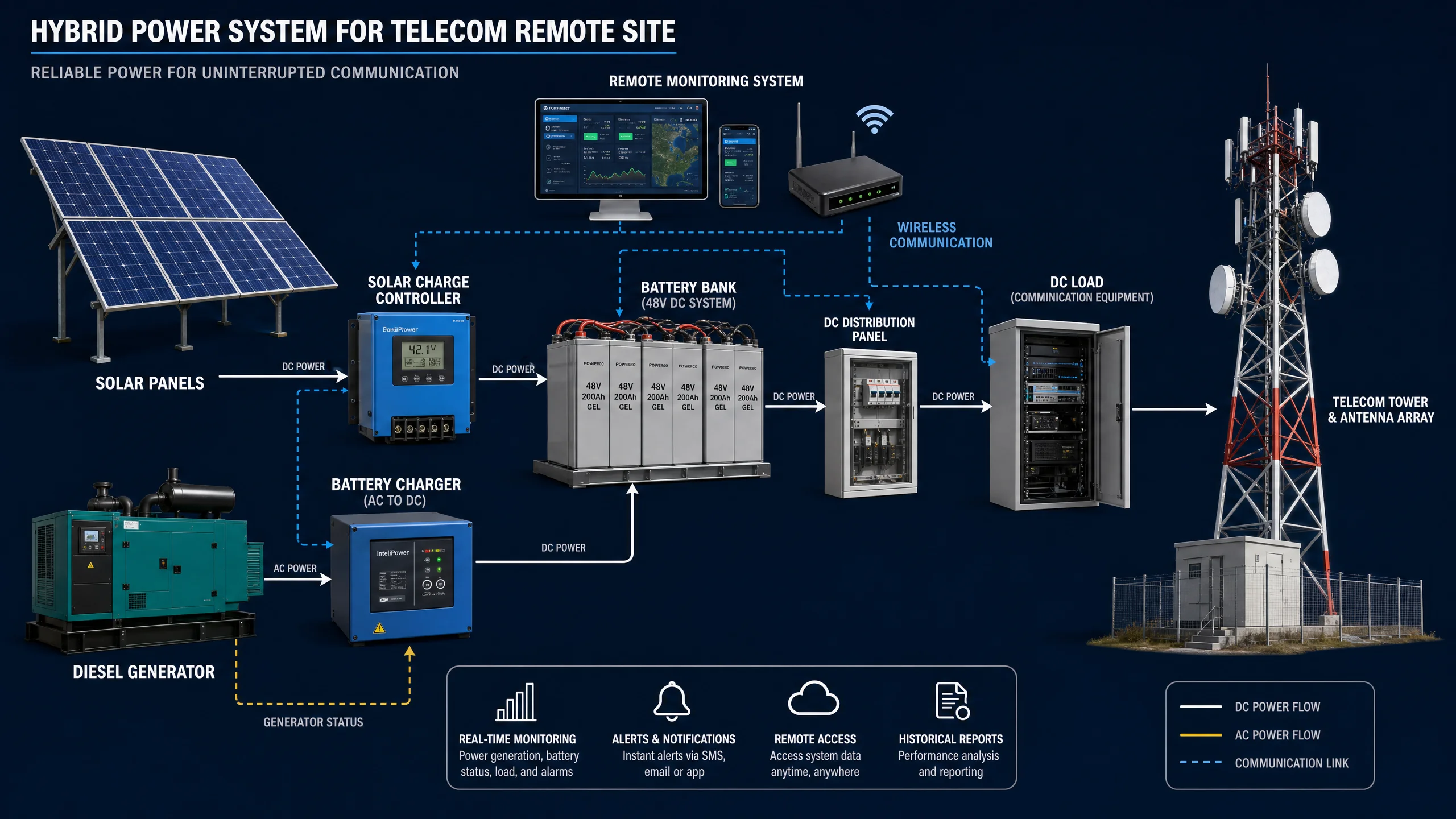 Telecom Remote Site Power