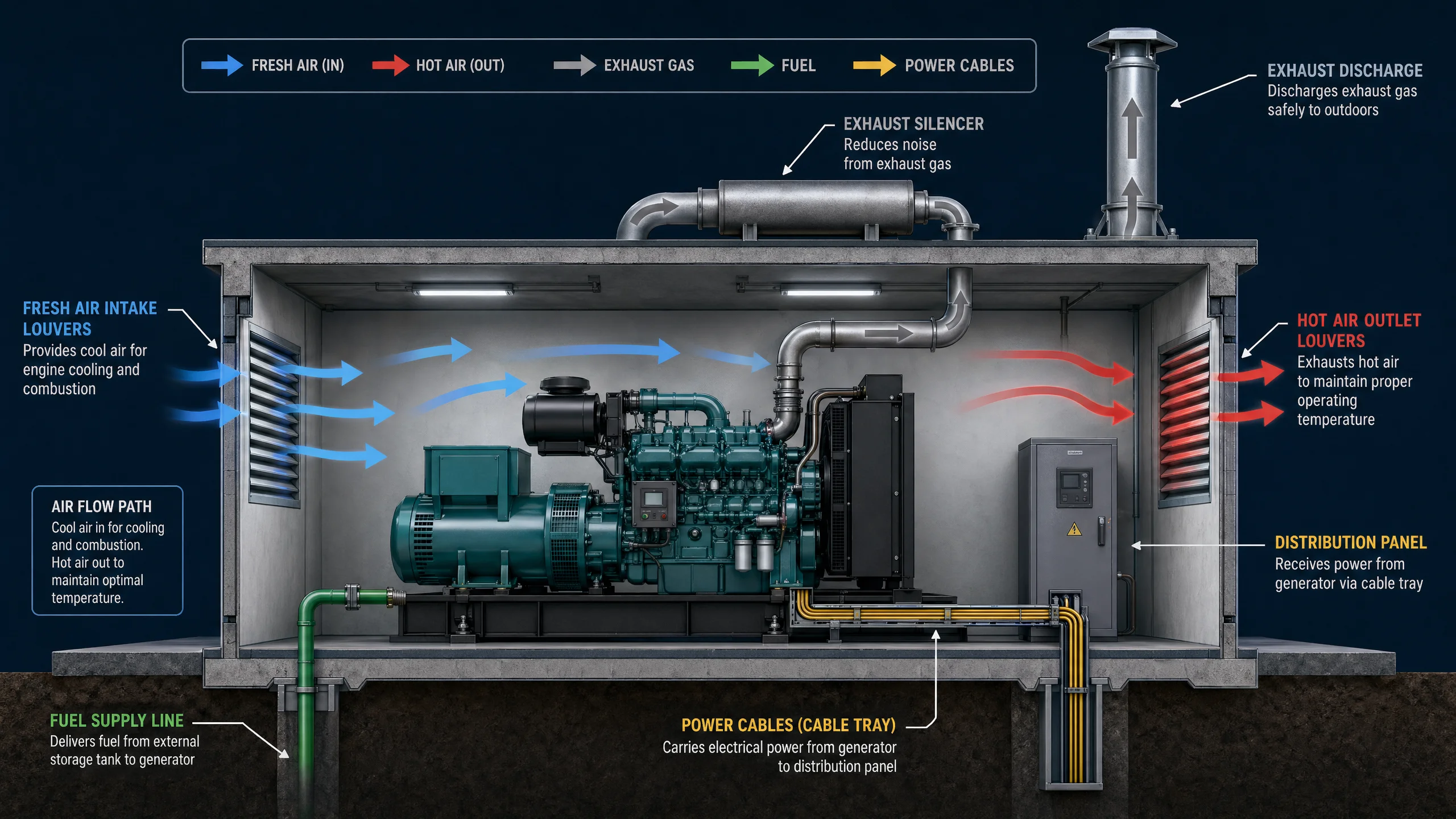 Generator Room Design & Installation